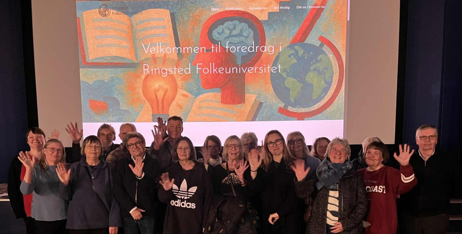 Frivillige i RIngsted Folkeuniversitet - Januar 2026 - DU er også velkommen 